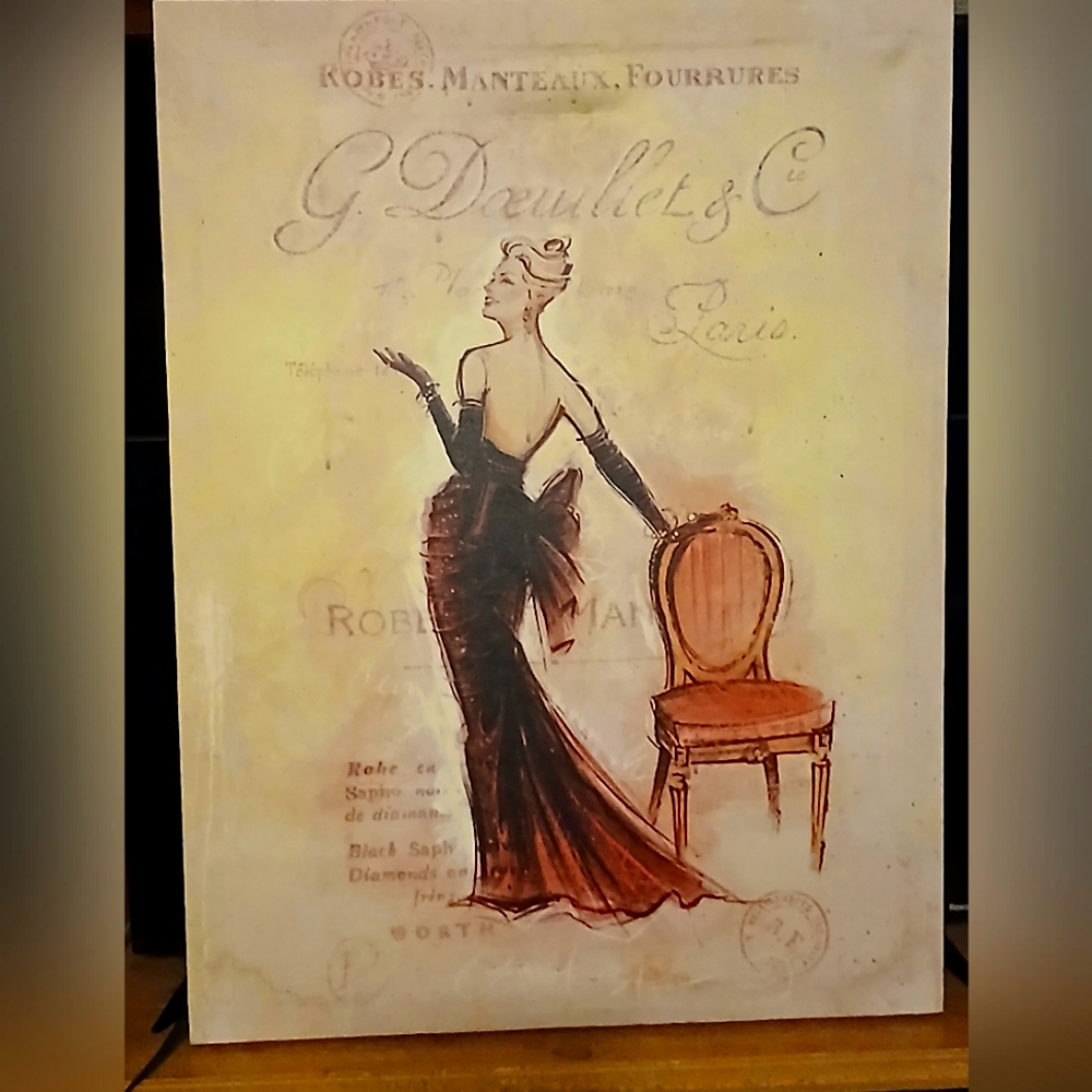 Canvas art deco